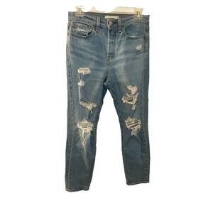 Levi Strauss & CO / Women's Wedgie Jeans Size 27 Distressed
